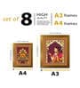 Art Street Indian folk wall Art Royal Prince with Queen Palace Painting For Home Decor