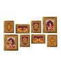 Art Street Indian folk wall Art Royal Prince with Queen Palace Painting For Home Decor