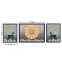 Art Street Magnificent Reindeer 3 Canvas Set Painting for Home D cor'