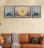 Art Street Magnificent Reindeer 3 Canvas Set Painting for Home D cor'