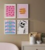 Art Street Motivational Poster Focus On the Good Art Prints For Wall D cor Art Posters For Home Decoration (Set Of 4, 13x17 Inch)
