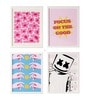 Art Street Motivational Poster Focus On the Good Art Prints For Wall D cor Art Posters For Home Decoration (Set Of 4, 13x17 Inch)
