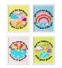 Art Street Motivational Poster Give the Best Version of yourself to the world Art Prints For Wall D cor Art Posters For Home Decoration (Set Of 4, 13x17 Inch)