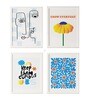 Art Street Motivational Poster Grow Every Day, Keep Them Curious Art Prints For Wall D cor Art Posters For Home Decoration (Set Of 4, 13x17 Inch)