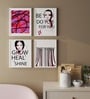 Art Street Motivational Poster Grow Heal Shine, Trust Yourself Art Prints For Wall D cor Art Posters For Home Decoration (Set Of 4, 13x17 Inch)