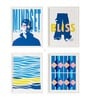 Art Street Motivational Poster Mindset, Bliss Art Prints For Wall D cor Art Posters For Home Decoration (Set Of 4, 13x17 Inch)