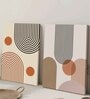 Art Street Set of 2 Boho Stretched Canvas Painting for home decoration