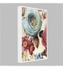 Art Street Set of 2 Canvas Painting Blue & Pink Rose Canvas Framed Art Print