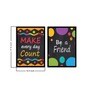 Art Street Set of 2 Motivational Art Prints Be a Friend Wall Art