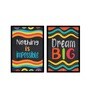 Art Street Set of 2 Motivational Art Prints Nothing is Impossible Wall Art