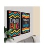 Art Street Set of 2 Motivational Art Prints Nothing is Impossible Wall Art