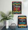 Art Street Set of 2 Motivational Art Prints Nothing is Impossible Wall Art