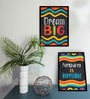 Art Street Set of 2 Motivational Art Prints Nothing is Impossible Wall Art
