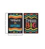 Art Street Set of 2 Motivational Art Prints Nothing is Impossible Wall Art