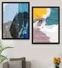 Production Works Multicolour Canvas Framed Wildlife Art Print Set of 2
