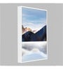 Art Street Set of 3 White & Blue Landscape Theme Framed Canvas Art Print
