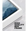 Art Street Set of 3 White & Blue Landscape Theme Framed Canvas Art Print