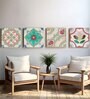 Art Street Stretched Canvas Modern Vintage Moroccan Pattern Art Painting  for Home Decor