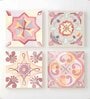 Art Street Stretched Canvas Painting Moroccan Tiles Pattern Art for Home Decor, Living Room
