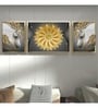Art Street White Dreamy Horse 3 Canvas Set Painting for Home D cor