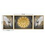 Art Street White Dreamy Horse 3 Canvas Set Painting for Home D cor