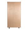 Artemis Leather Bar Cabinet In Tan Finish