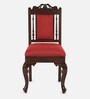 Artemis Solid Wood 4 Seater Dining Set in Walnut Colour with 4 Chairs