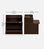 Arthur Night Stand In Legano Oak Dark Finish
