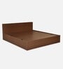 Arthur Plus King Sized Bed With Storage In Dark Legno Oak Finish