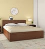 Arthur Plus King Sized Bed With Storage In Dark Legno Oak Finish