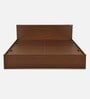 Arthur Plus King Sized Bed With Storage In Dark Legno Oak Finish