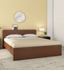 Arthur Plus Queen Sized Bed In Dark Legno Oak Finish