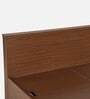 Arthur Plus Queen Sized Bed With Storage In Dark Legno Oak Finish