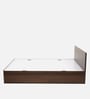 Arthur Queen Size Bed in Walnut Finish with Box Storage