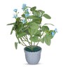 Artificial Blue Blossom Plant
