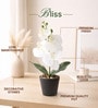 White Artificial Decorative Flower