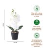 White Artificial Decorative Flower
