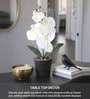 White Artificial Decorative Flower
