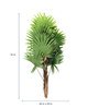 Green Artificial Fan Palm Plant without Pot