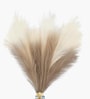 Set Of 6 Multicolor Plastic Pampas Grass Sticks Artificial Flowers