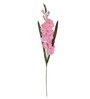 Pink Fabric Artificial Glady Flower Stem, Set of 4