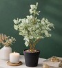 Green Artificial Green Plant Pot