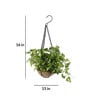 Polyester Artificial Hanging Green Ivy Creeper With Pot Artificial Plants