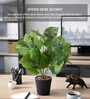 Green Artificial Plant with Pot