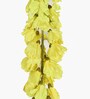 Set Of 2 Yellow Plastic Artificial Flowers