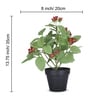 Artificial Red Blossom Plant