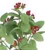Artificial Red Blossom Plant