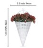Artificial Red Clover Wall Plant