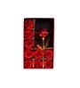 9 Scented Artificial Red Roses Valentine Gift Box