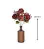 Artificial Rose Flower Bunch with 5 Flower Heads (Red) Artificial Rose Flower Bunch with 5 Flower Heads (Red)